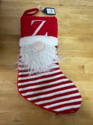 Red christmas gonk stocking - red,