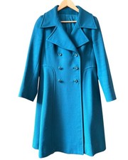 Vintage Max Mara Teal Wool