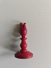 Antique English Bone Red Chess