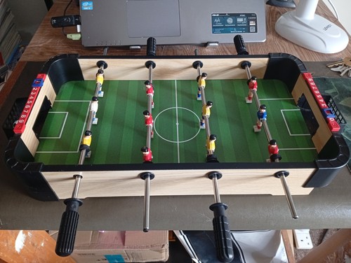 Wooden tabletop football game - tabletop,