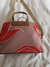 Radley Women's Handbag Or Shoulder Bag New In Red And Taupe