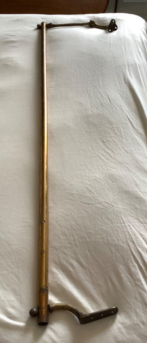 Antique portiere rod - portiere,