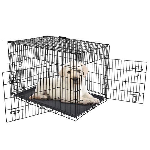 Inch folding dog crate - folding,