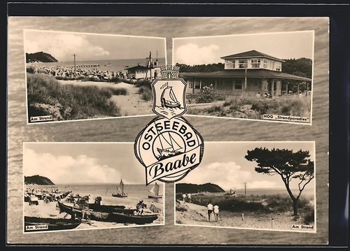 Postcard baabe baltic sea - postcard,