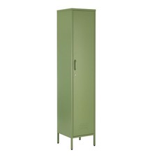 Green metal locker - metal,