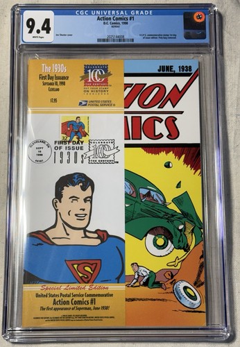 Action comics cgc - cgc, 9.4