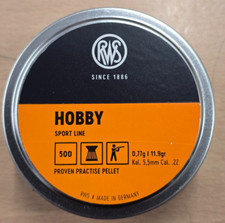 RWS Hobby .22 Air Pellets Tins