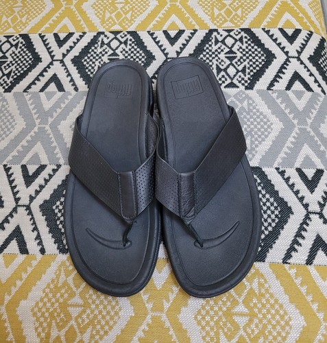 Mens black fitflop surfa - fitflop,