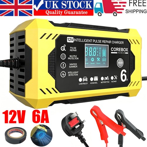 Car battery charger - car, 12v