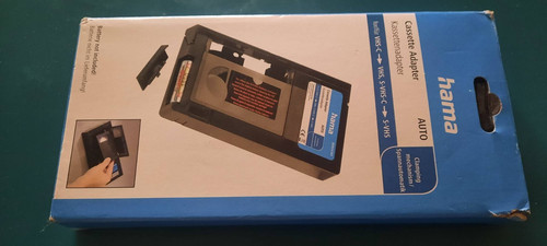 Hama vhs cassette adapter for - vhs,