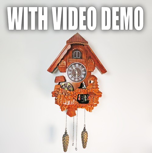 Musical wooden cookcoo clock - musical,