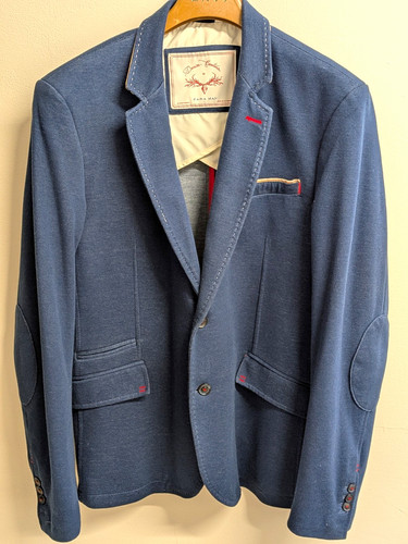 Zara man denim couture blue - zara,