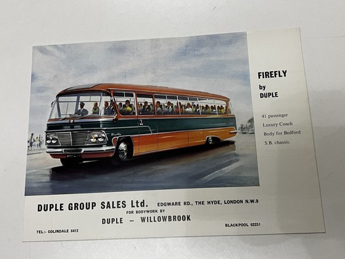 Duple firefly bedford - duple, coach