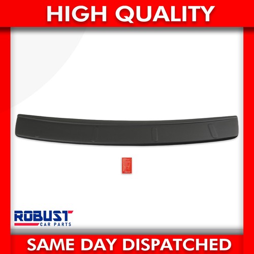 Black abs rear bumper cover - bumper,