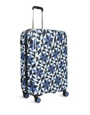 Radley Marquetry Blue  Large 4 Wheel spinner Suitcase BNWT RRP £185 top quality 