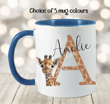 Personalised Mug Giraffe Gift