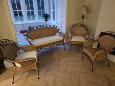 Metal Framed Wicker Furniture