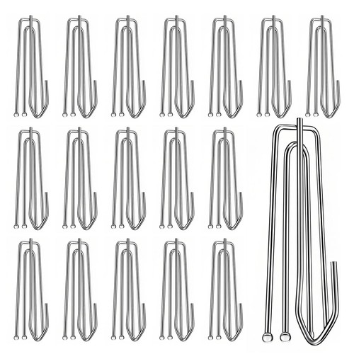 80pcs metal curtain hooks - 80pcs,
