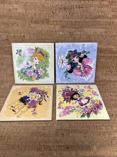 Vintage hanging tile wall - hanging,