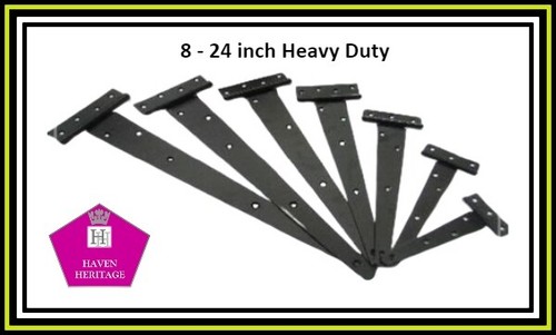Pair medium tee hinges - pair,