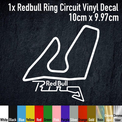 Redbull ring circuit vinyl - redbull,