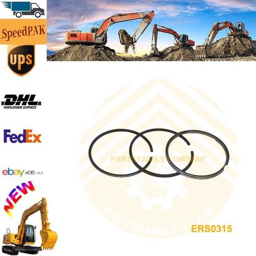 Engine piston ring set - piston,