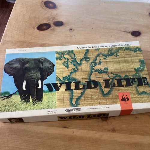 Vintage wildlife board game - vintage,