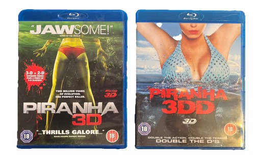 Piranha blu ray set 3d - piranha, 2