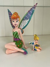 RARE WALT DISNEY BRITTO TINKERBELL SITTING FIGURINE 4044120