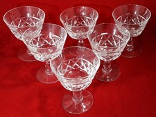 6 x Royal Brierley Crystal