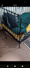 Black Metal Day Bed with