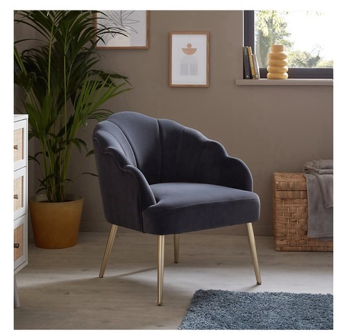 Sophia scallop accent chair - sophia,