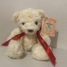 Russ Vauxhall Bear Plush Soft Cuddly Toy Vintage Bears From The Past 7” Tagged