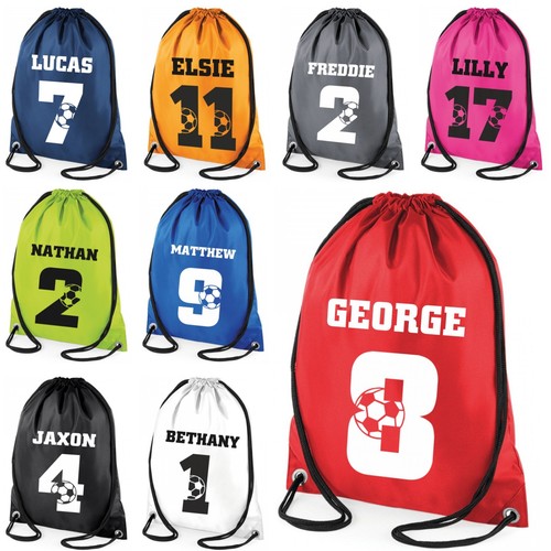 Personalised football number - football,