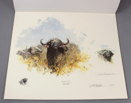David shepherd buffalo - buffalo,