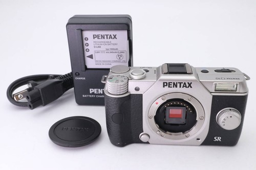 Pentax q10 silver 4mp - q10, 12.4mp