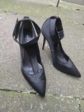 Reiss Black Satin Pointed T