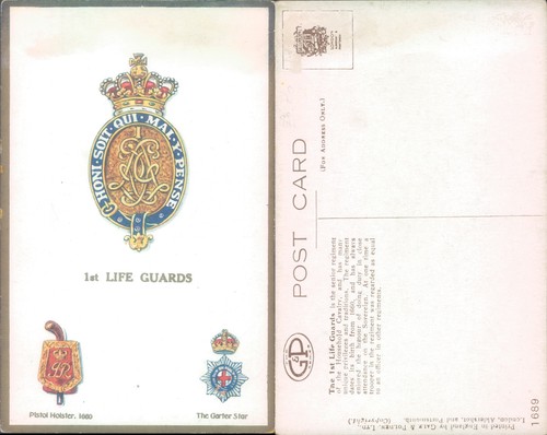 1st life guards insignia gale - 1st,