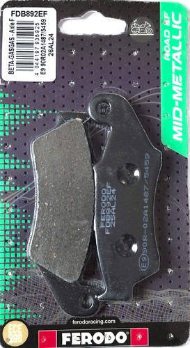 Front brake pads ferodo - front,