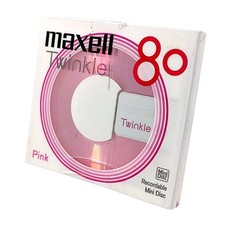 Maxell Twinkle 80 Minute Recordable MiniDisc - Japanese Import New Sealed MD