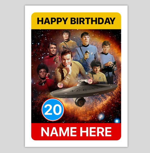 Star trek personalised - star,