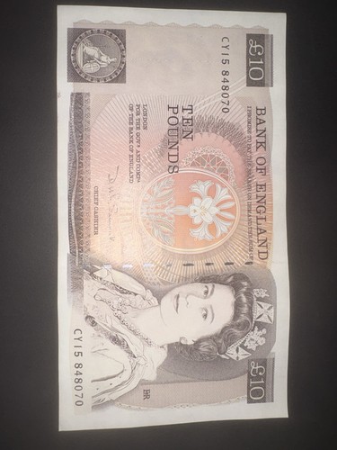 Bank england 10 elizabeth - of,