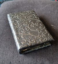 repurposed vintage metal cash stash box with key lockable 