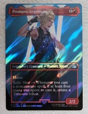 Prompto Argentum U0532 Surge Foil Final Fantasy NM MTG