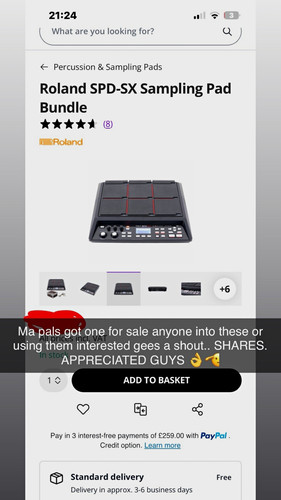 Roland spd digital - digital, sampling