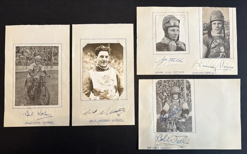1940s wembley speedway - wembley, riders