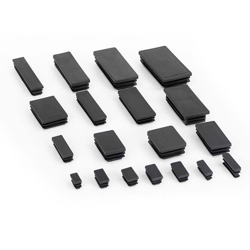 Square plastic end - square,