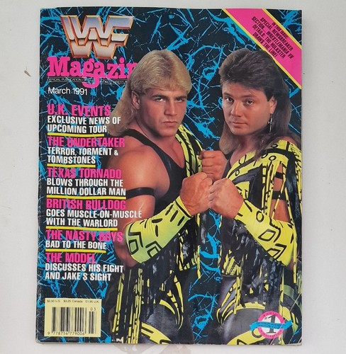 Wwf magazine march 1991 - wwf,