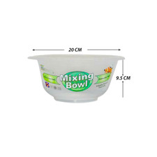 Plastic Mixing Bowls Clear
