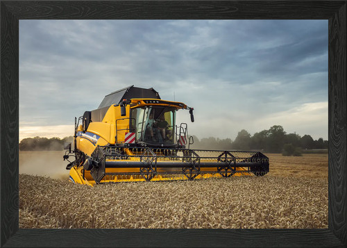 New holland combine harvester - holland,